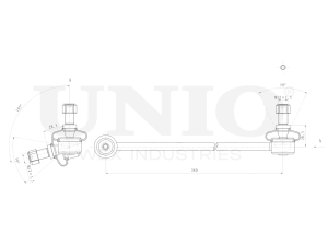 Front left stabilizer link photo
