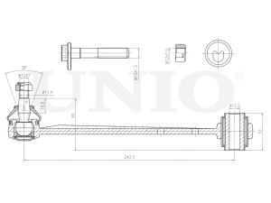 Rear stabilizer link photo