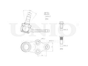 Front lower ball joint photo