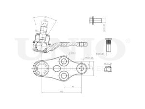 Front lower ball joint photo