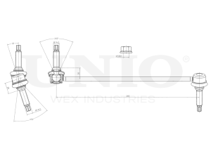 Front left stabilizer link photo