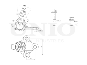 Front lower ball joint photo