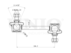 Rear sway bar link photo