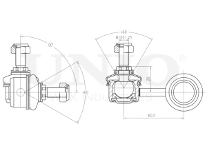 Front right stabilizer link photo