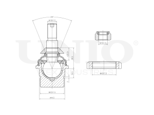Front lower ball joint photo