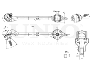 Front lower right transverse suspension arm photo