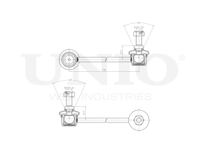Front right stabilizer link photo