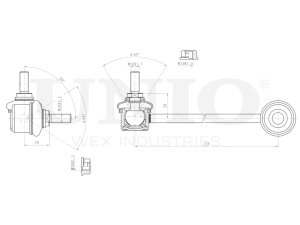 Front left stabilizer link photo
