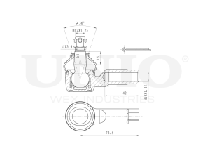 Tie rod end photo