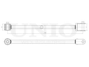Rear lower right transverse suspension arm photo
