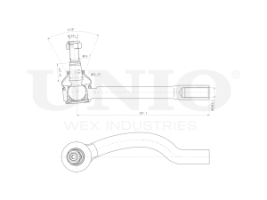 Right tie rod end photo