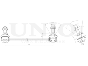 Front left stabilizer link photo