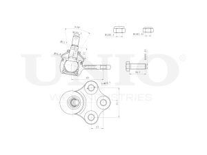 Front lower ball joint photo