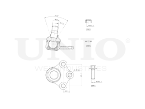 Front lower ball joint photo