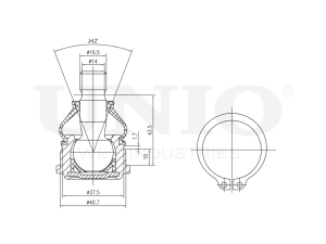 Front lower ball joint photo
