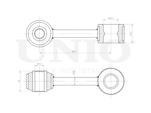 Front stabilizer link photo