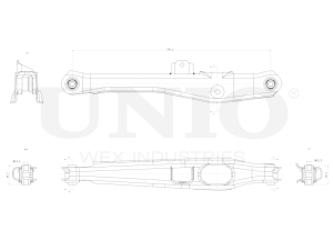 Rear transverse suspension arm photo