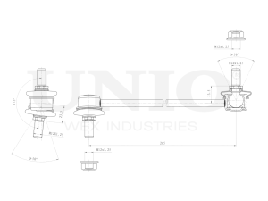 Front right stabilizer link photo