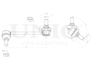 Front left stabilizer link photo
