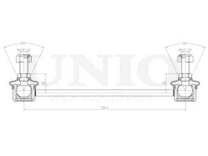 Front stabilizer link photo