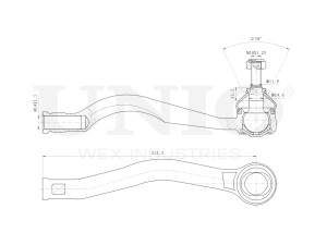 Right tie rod end photo
