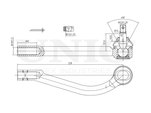 Left tie rod end photo