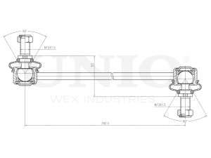 Front stabilizer link photo