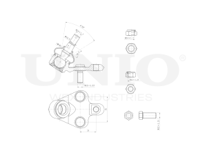 Front lower ball joint photo