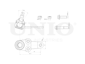 Front lower ball joint photo