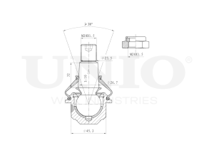 Front upper ball joint photo