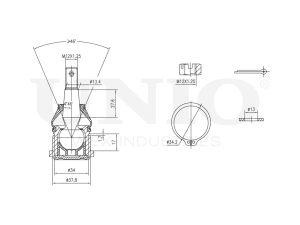 Front lower ball joint photo