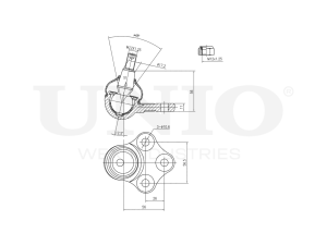 Front lower ball joint photo