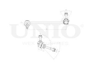 Front left stabilizer link photo