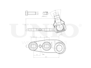 Front lower left ball joint photo