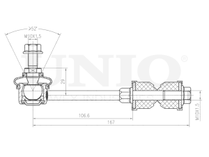 Rear stabilizer link photo