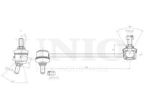 Front left stabilizer link photo