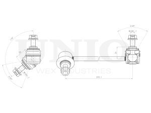 Front left stabilizer link photo