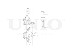 Front lower ball joint photo