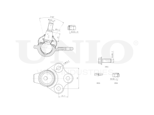 Front lower ball joint photo