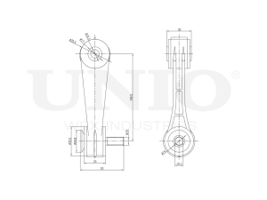 Front stabilizer link photo
