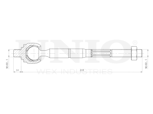 Left tie rod photo