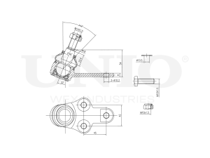 Front lower ball joint photo