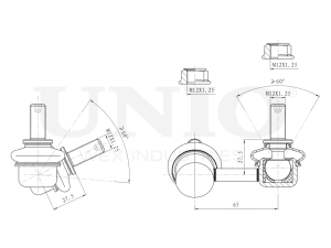 Front right stabilizer link photo
