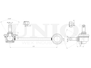 Front left stabilizer link photo