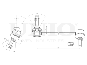 Front left stabilizer link photo