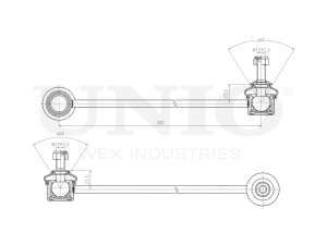 Front left stabilizer link photo