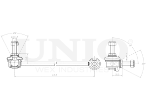 Front right stabilizer link photo