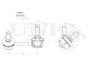 Front left stabilizer link photo
