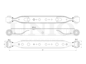 Rear lower right transverse control arm photo