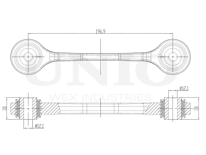 Front stabilizer link photo